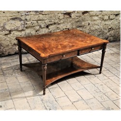 Wine Table Burr Walnut Medium NOW SOLD